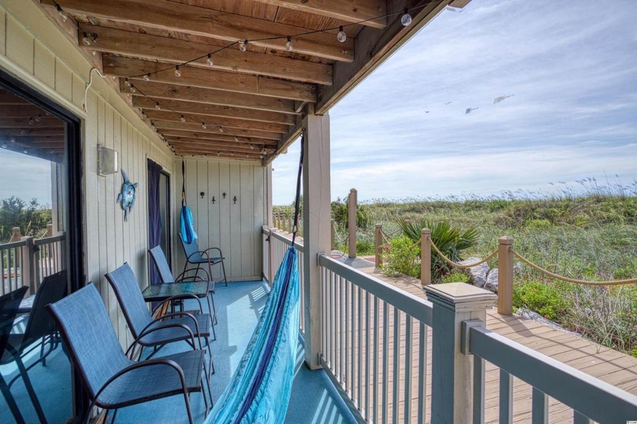 Beautiful Beachfront-Oceanfront First Floor 2Br 2Ba Condo In Cherry Grove, North Myrtle Beach! Renovated With A Fully Equipped Kitchen, 3 Separate Beds, Pool, Private Patio & Steps To The Sand! Exteriör bild