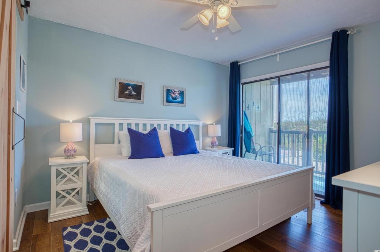 Beautiful Beachfront-Oceanfront First Floor 2Br 2Ba Condo In Cherry Grove, North Myrtle Beach! Renovated With A Fully Equipped Kitchen, 3 Separate Beds, Pool, Private Patio & Steps To The Sand! Exteriör bild