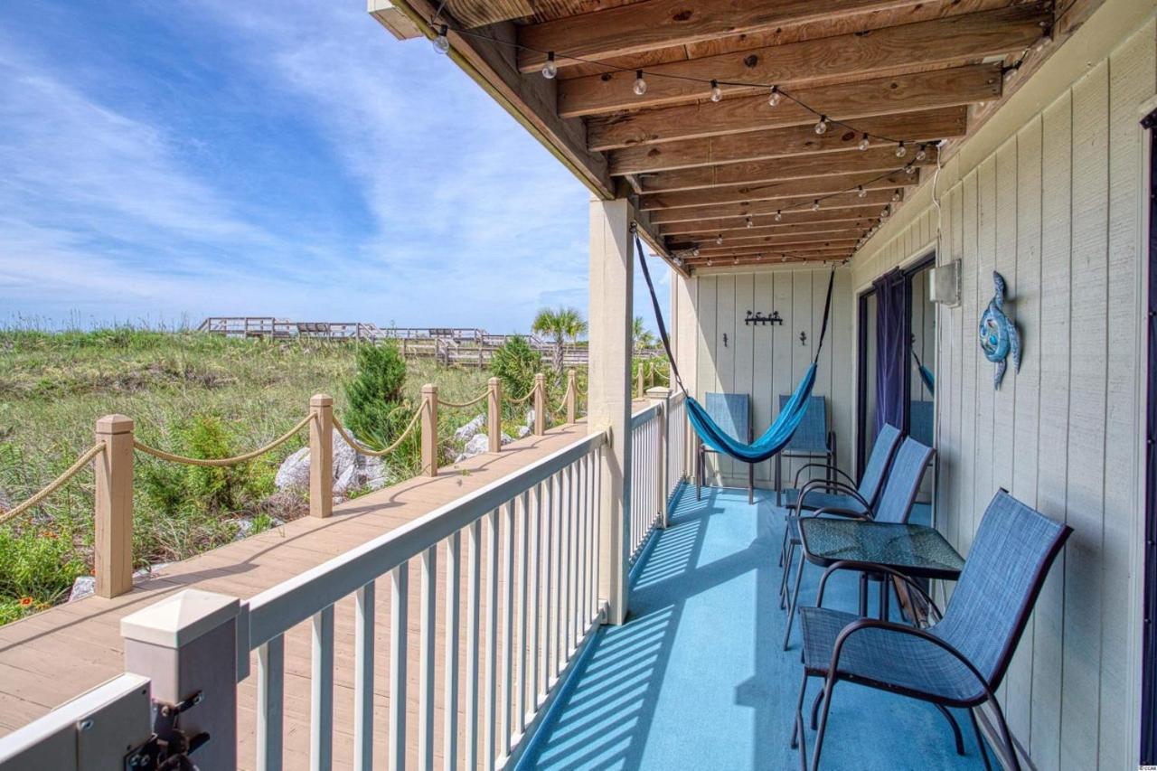 Beautiful Beachfront-Oceanfront First Floor 2Br 2Ba Condo In Cherry Grove, North Myrtle Beach! Renovated With A Fully Equipped Kitchen, 3 Separate Beds, Pool, Private Patio & Steps To The Sand! Exteriör bild
