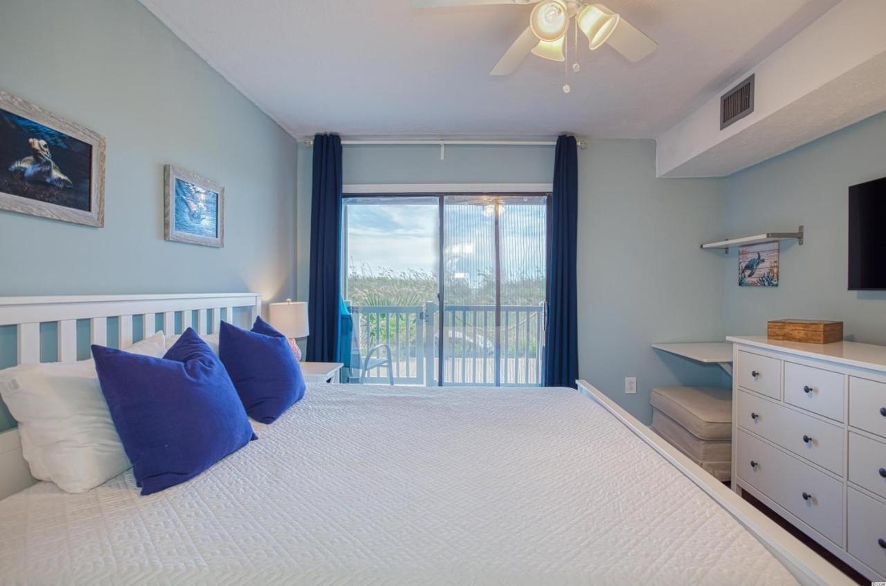 Beautiful Beachfront-Oceanfront First Floor 2Br 2Ba Condo In Cherry Grove, North Myrtle Beach! Renovated With A Fully Equipped Kitchen, 3 Separate Beds, Pool, Private Patio & Steps To The Sand! Exteriör bild